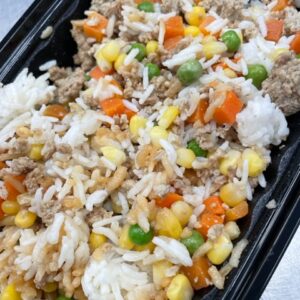 Spicy Ground Turkey Fried Rice