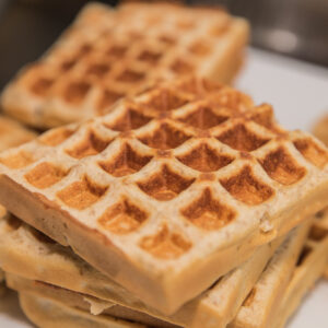 Pumpkin Protein Waffles