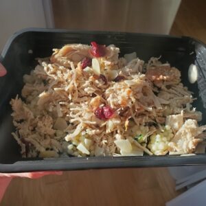 Turkey Cranberry Almond Couscous Bowl