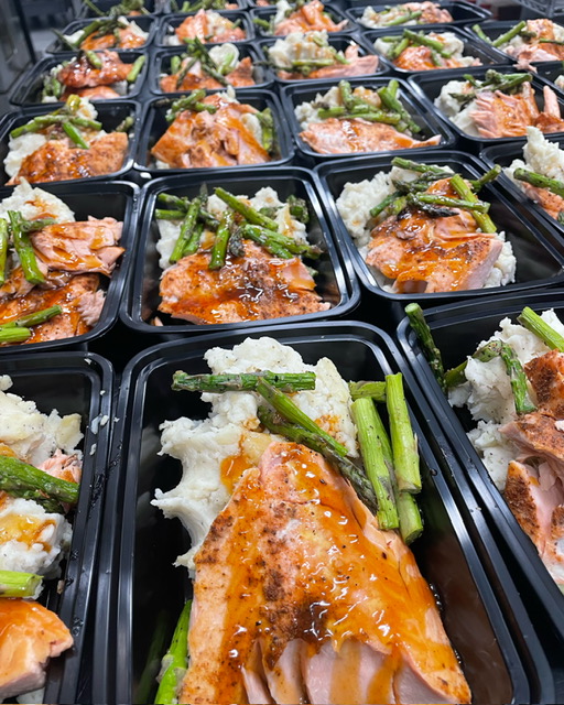 Honey Garlic Salmon And Mashed Potatoes My Mighty Meals