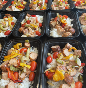 Fajita Chicken Sausage and Rice