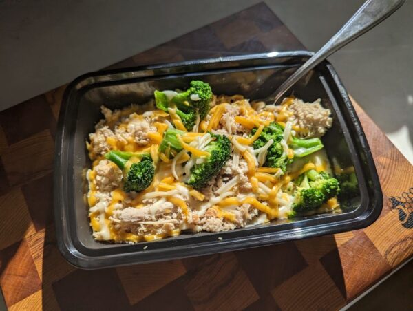 Broccoli Cheddar Turkey and Wild Rice