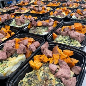 Steak and Eggs with Sweet Potatoes